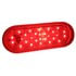 G6012 by GROTE - Hi Count Oval LED Stop Tail Turn Lights, Red w/ Clear Lens