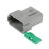 Grote 842494 Multi-Purpose Wiring Terminal Deutsch - DT Series Housing & Wedgelocks, 12-way female recepticle