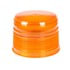 Grote 98223 Strobe Light Lens Beacon Replacement Lenses, 4", Short, Amber