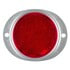 401923 by GROTE - RFLCTR, 3"LENS, RED, STEEL, 2-HOLE MNTG, BULK