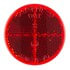 410023 by GROTE - REFLECTOR, 2" RND, RED, STICK-ON, BULK PK