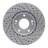 830-03016L by DYNAMIC FRICTION COMPANY - Geoperformance Rotor - Drilled and Slotted