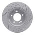 830-03021L by DYNAMIC FRICTION COMPANY - Geoperformance Rotor - Drilled and Slotted