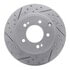 830-03021R by DYNAMIC FRICTION COMPANY - Geoperformance Rotor - Drilled and Slotted