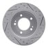 830-03037L by DYNAMIC FRICTION COMPANY - Geoperformance Rotor - Drilled and Slotted