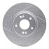 830-03054R by DYNAMIC FRICTION COMPANY - Geoperformance Rotor - Drilled and Slotted