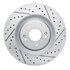 830-03061R by DYNAMIC FRICTION COMPANY - Geoperformance Rotor - Drilled and Slotted