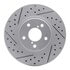 830-13009L by DYNAMIC FRICTION COMPANY - Geoperformance Rotor - Drilled and Slotted