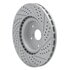 830-13016L by DYNAMIC FRICTION COMPANY - Geoperformance Rotor - Drilled and Slotted