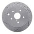 830-13024L by DYNAMIC FRICTION COMPANY - Geoperformance Rotor - Drilled and Slotted