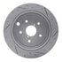 830-13024L by DYNAMIC FRICTION COMPANY - Geoperformance Rotor - Drilled and Slotted