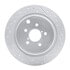 830-13025L by DYNAMIC FRICTION COMPANY - Geoperformance Rotor - Drilled and Slotted