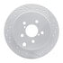 830-13025R by DYNAMIC FRICTION COMPANY - Geoperformance Rotor - Drilled and Slotted