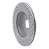 830-13028L by DYNAMIC FRICTION COMPANY - Geoperformance Rotor - Drilled and Slotted