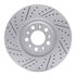 830-16012L by DYNAMIC FRICTION COMPANY - Geoperformance Rotor - Drilled and Slotted