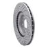 830-16012R by DYNAMIC FRICTION COMPANY - Geoperformance Rotor - Drilled and Slotted