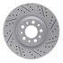 830-16013R by DYNAMIC FRICTION COMPANY - Geoperformance Rotor - Drilled and Slotted