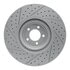 830-20026R by DYNAMIC FRICTION COMPANY - Geoperformance Rotor - Drilled and Slotted