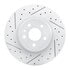 830-26001L by DYNAMIC FRICTION COMPANY - Geoperformance Rotor - Drilled and Slotted