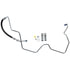 Gates 370230 Power Steering Pressure Line Hose Assembly Power Steering Pressure Line Hose Assembly