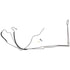 Gates 370850 Power Steering Return Line Hose Assembly Power Steering Return Line Hose Assembly