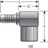 G20845-1212 by GATES - Female British Standard Parallel Pipe O-Ring Swivel - 90 Block (GlobalSpiral)