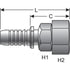 G20930-1212 by GATES - Female Japanese Industrial Standard 30 Flare Swivel (GlobalSpiral)