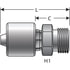 G21715-2038 by GATES - 1 1/4" Special One-Piece Coupling-Male DIN 24 Cone-Heavy Series (GlobalSpiral)