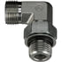 Gates G60810-1010 Hydraulic Coupling / Adapter Male Flat-Face O-Ring to Male O-Ring Boss - 90 (SAE to SAE)