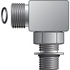 G60810-1612 by GATES - Male Flat-Face O-Ring to Male O-Ring Boss - 90 (SAE to SAE)