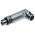 Gates G60811-0606 Hydraulic Coupling / Adapter Male Flat-Face O-Ring to Male O-Ring Boss - 90 Long Drop (SAE to SAE)