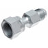 Gates G60880-1212 Hydraulic Coupling / Adapter Female Flat-Face Swivel to Male JIC 37 Flare (SAE to SAE)