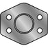 Gates G60897-0032 Hydraulic Coupling / Adapter Flange Fitting - Code 61 Flange Cap