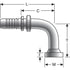 G22314-2424 by GATES - Code 61 O-Ring Flange - 90 Bent Tube (GlobalSpiral Plus)