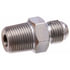 Gates G62150-0806 Hydraulic Coupling / Adapter Male British Standard Pipe Tapered Thread to Male JIC 37 Flare