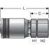 G24170-2424 by GATES - Female JIC 37 Flare Swivel (GlobalSpiral MAX Pressure)