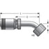 G24174-2424 by GATES - Female JIC 37 Flare Swivel - 45 Bent Tube (GlobalSpiral MAX Pressure)