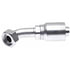 G24234-2424 by GATES - Female Flat-Face Swivel - 45 Bent Tube (GlobalSpiral MAX Pressure)