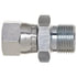 Gates G62320-0606 Hydraulic Coupling / Adapter Male British Standard Pipe Parallel to Female JIC 37 Flare Swivel