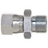 Gates G62320-0812 Hydraulic Coupling / Adapter Male British Standard Pipe Parallel to Female JIC 37 Flare Swivel