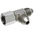 Gates G65950-0808 Hydraulic Coupling / Adapter Male Komatsu to Female Komatsu to Male Komatsu - Tee (Japanese Conversion)
