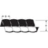 Gates G81900-0016 Hydraulic Coupling / Adapter Hydraulic Accessories, 1 in. Coil ID, 0.115 in. Thickness, Plastic Protective