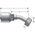 G25172-1210 by GATES - Female JIC 37 Flare Swivel - 30 Bent Tube (MegaCrimp)