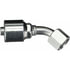 Gates G25175-1010 Hydraulic Coupling / Adapter Female JIC 37 Flare Swivel - 45 Bent Tube (MegaCrimp)