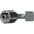 Gates G25175-1616X Hydraulic Coupling / Adapter Female JIC 37 Flare Swivel - 45 Bent Tube (MegaCrimp)