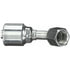Gates G25175-1616X Hydraulic Coupling / Adapter Female JIC 37 Flare Swivel - 45 Bent Tube (MegaCrimp)