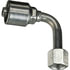 Gates G25181-1012 Hydraulic Coupling / Adapter Female JIC 37 Flare Swivel - 90 Bent Tube (MegaCrimp)
