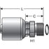 G25225-0404 by GATES - Male Flat-Face O-Ring (MegaCrimp)