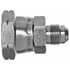 G63750-1004 by GATES - Female DIN 24 Cone Swivel-Heavy Series to Male JIC 37 Flare (Metric Conversion)