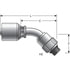 G25126-0606 by GATES - Male O-Ring Boss Swivel - 45 Bent Tube (MegaCrimp)